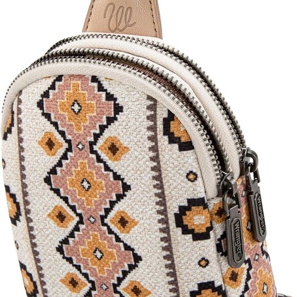 Aztec Sling Bag - Southwest Crossbody Trendy Chest Bag - Picture 4 of 6